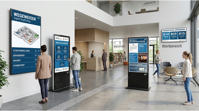Displaylösung Informationsdisplay