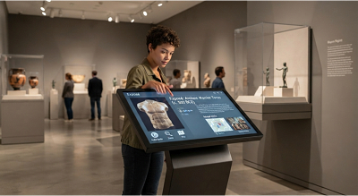 Museum Touch Display