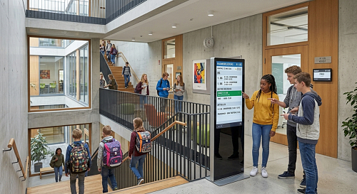 Digital Signage Digitales Schwarzes Brett für Schulen & Universitäten