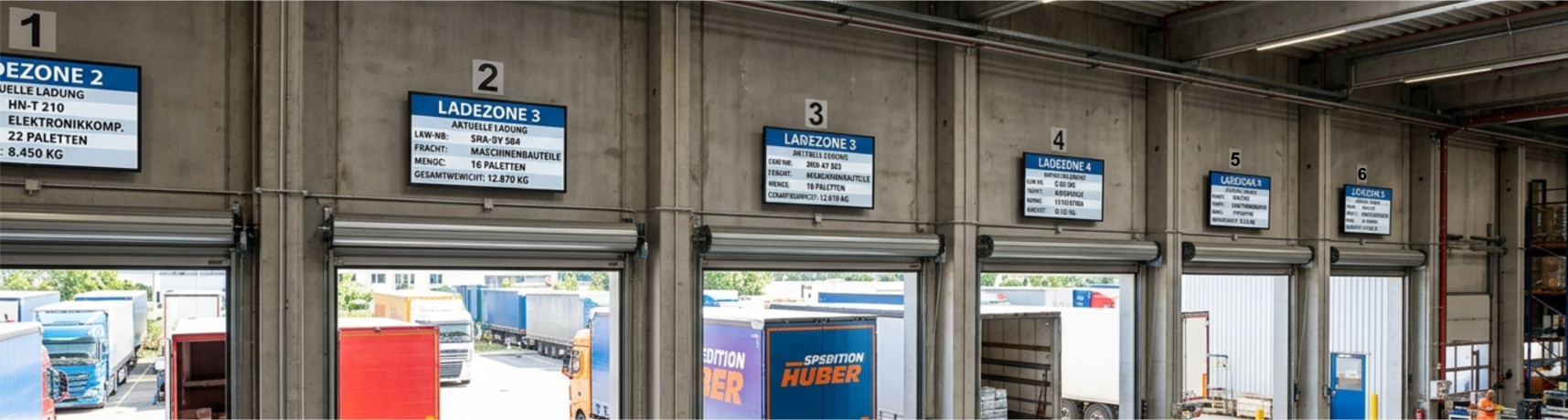 Digital Signage Lösungen für die Industrie & Produktion